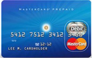 Carte Mastercard prépayée de 500$