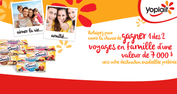 Concours yoplait voyage