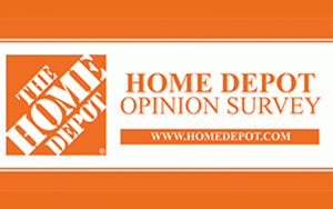 Home depot com survey