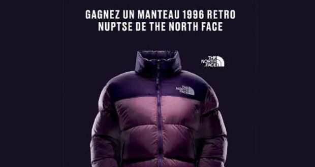 Gagnez 3 manteaux 1996 Retro Nuptse (370 $ chacun)