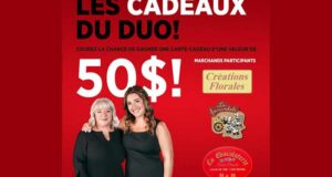 Gagnez 5 cartes-cadeaux de 50$ chacune