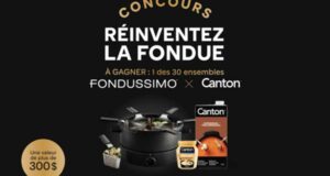 Gagnez 30 ensembles à fondue Fondussimo (310 $ chacun)