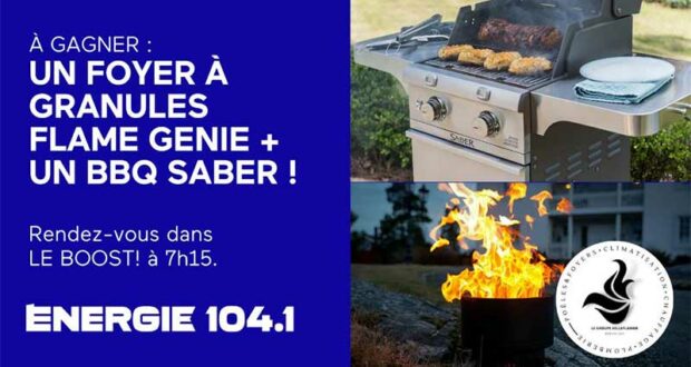 Gagnez un BBQ saber 2 brûleurs de 1800 $