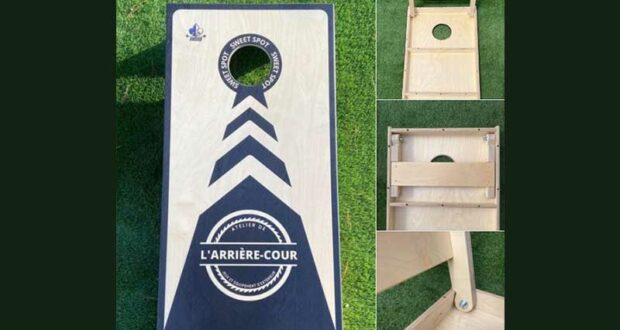 Gagnez un Jeu Cornhole compétition imprimé (530 $)