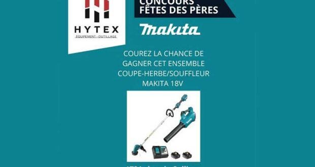 Gagnez un ensemble de coupe-herbesouffleur Makita de 533$