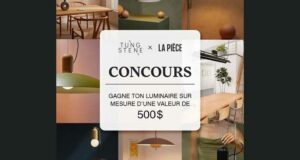 GAGNEZ 500 $ POUR UN LUMINAIRE