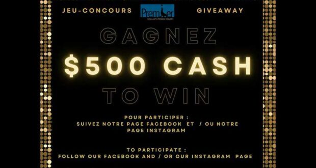 Gagnez 500 $ Cash