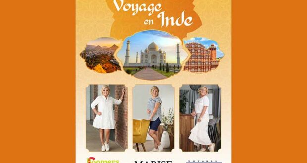 Gagnez un Voyage pour 2 personnes en Inde (7374 $)