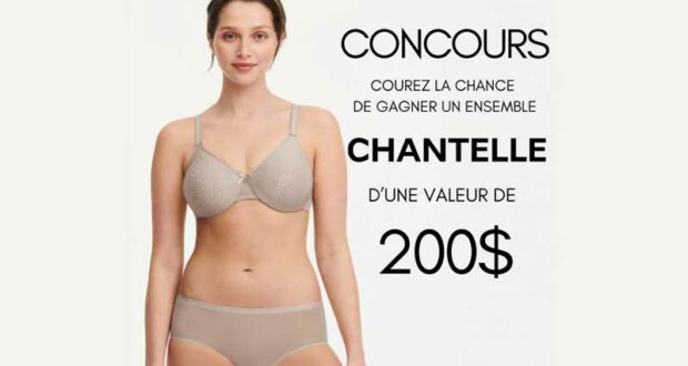 Gagnez un ensemble Chantelle de 200 $