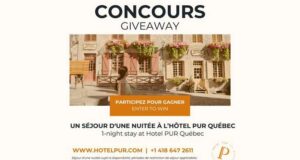 Gagnez un séjour en famille à l'Hôtel PUR Québec