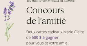 Gagnez 2 cartes-cadeau Marie-Claire de 500 $ chacune