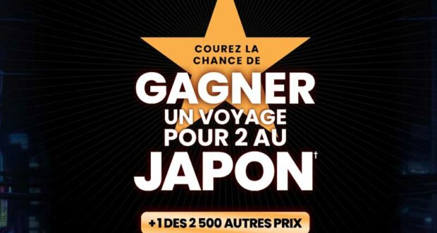 Gagnez un voyage au Japon de 13 000 $