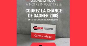 Gagnez 200 $ en cartes-cadeaux Belmont Sécurité