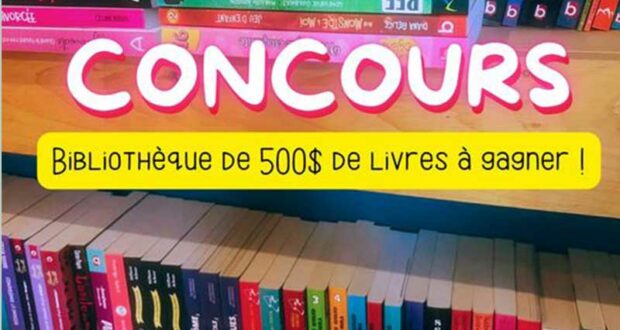 Gagnez 500 $ de livres