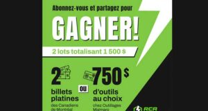 Gagnez une carte cadeau Outillages Migmaro de 750 $