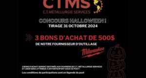 Gagnez 3 bons d'achat Milwaukee de 500 $ chacun