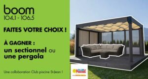 Gagnez un sectionnel ou une pergola