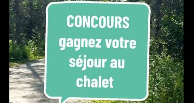 Gagnez un séjour dans un chalet