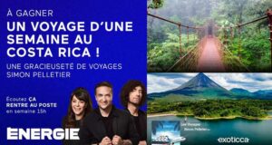 Gagnez un voyage d'une semaine au Costa Rica (6000 $)