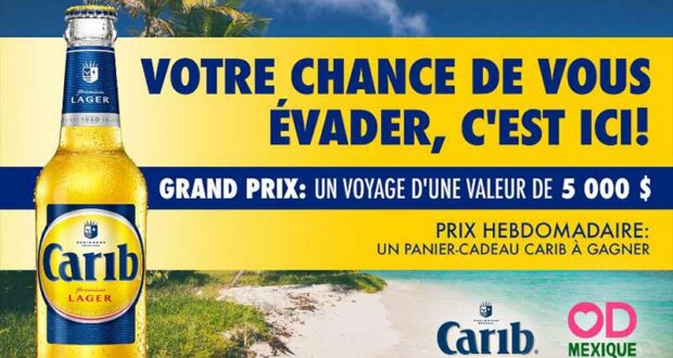 Gagnez un voyage d'une valeur de 5000 $