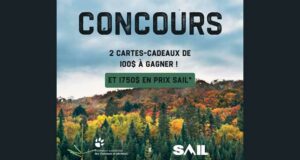 Gagnez une carte-cadeau de 100 $ chez SAIL