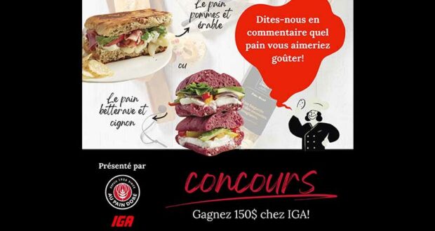 Gagnez une carte-cadeau de 150$ chez IGA