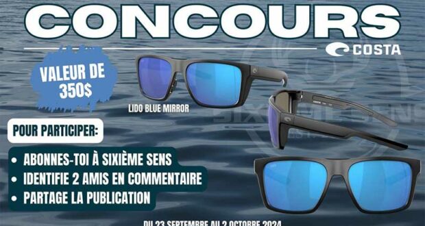 Gagnez votre PAIRE DE LUNETTES de 350 $