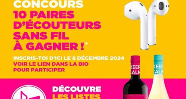 Gagnez 10 paires d’écouteurs sans fil de 179 $