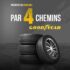 Gagnez 4 Ensembles de 4 Pneus Goodyear de 1000 $ chacun