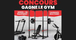 Gagnez 6000 $ d'équipement de Gym