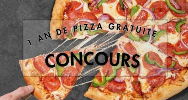 Gagnez UN AN DE PIZZA