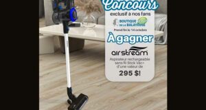 Gagnez un aspirateur rechargeable sans fil Stick Vac+ Airstream