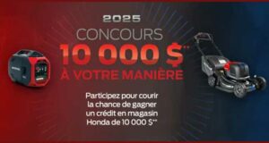 Gagnez un crédit en magasin Honda de 10 000 $