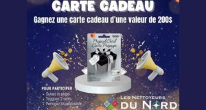 Gagnez une carte cadeau de 200 $