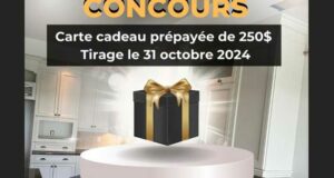 Gagnez une carte cadeau prépayée d'une valeur de 250 $