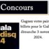 Gagnez une paires de billets VIP pour le gala de l'ADISQ (1200 $)