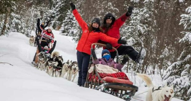 GAGNEZ UNE BALADE EN TRAÏNEAU À CHIEN POUR 2 adultes