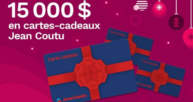 Gagnez 15000 $ en cartes-cadeaux Jean Coutu