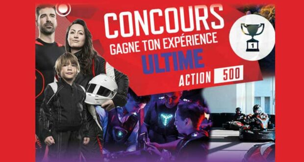 Gagnez un forfait pour 4 personnes CHEZ ACTION 500 DORVAL