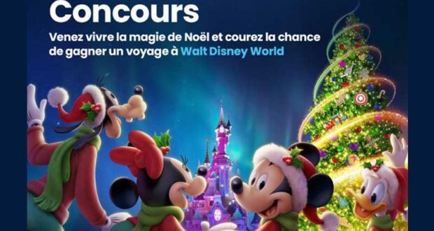 Gagnez un voyage pour 4 personnes à Walt Disney World (8000 $)