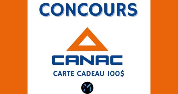 Gagnez une carte cadeau Canac de 100 $