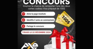 Gagnez 2 cartes prépayées de 100 $ chacune