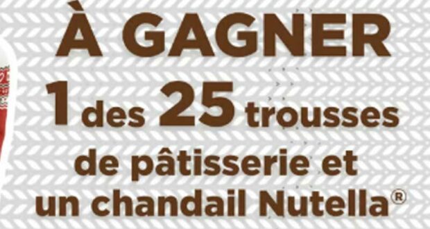 Gagnez 25 ensembles de cuisson (250 $ chaque)