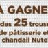 Gagnez 25 ensembles de cuisson (250 $ chaque)