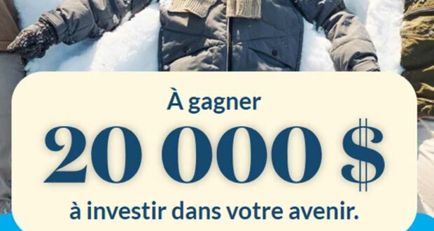 Gagnez un chèque certifié de 20 000 $