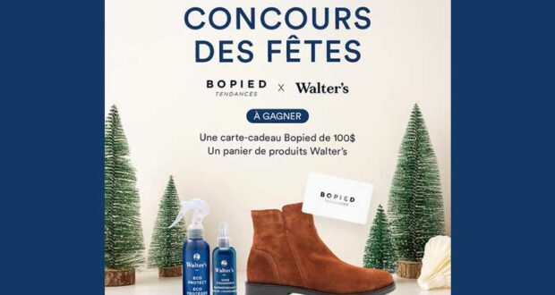 Gagnez un panier de produits d’entretien pour chaussures Walter’s