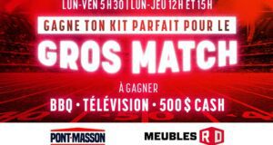 Gagne ton kit parfait pour le gros match (2600 $)