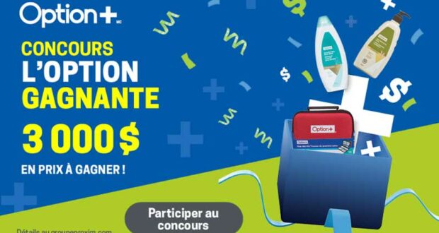 Gagnez 15 boîtes-cadeaux Option+ (200 $ chaque)