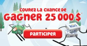 Gagnez 25 000 $ en argent comptant