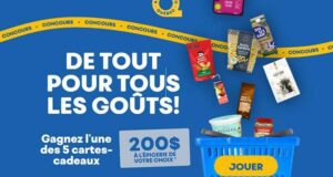 Gagnez 5 cartes-cadeaux d'épicerie de 200 $